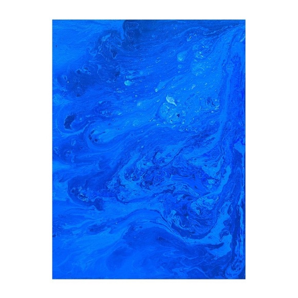 “Ianthe” 8x10” Abstract Canvas Painting - Picture 1 of 3